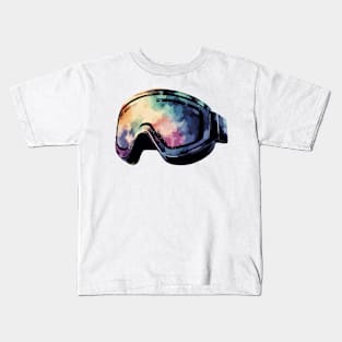 Skiing Goggles Kids T-Shirt